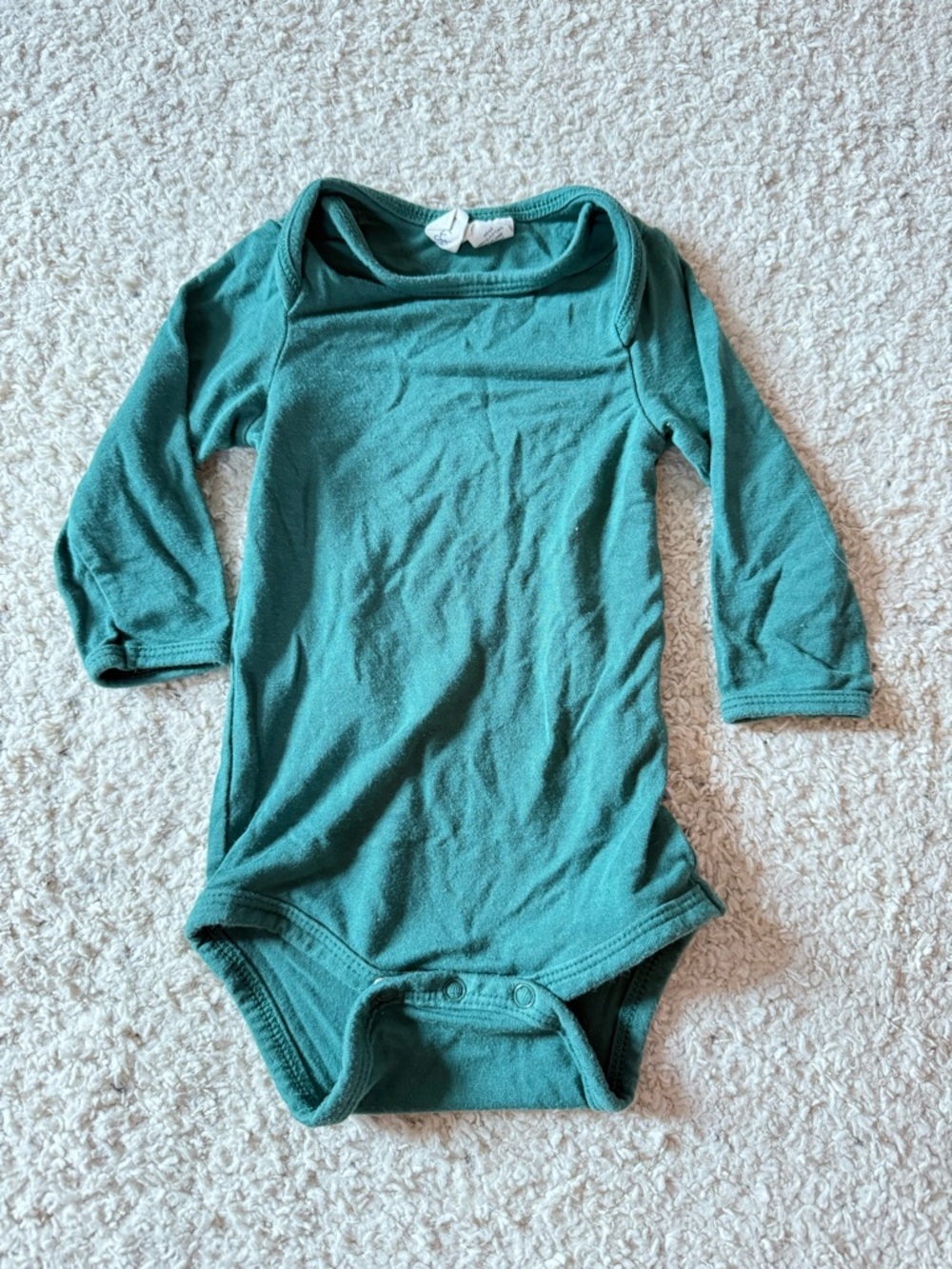 Kyte BABY Teal Long-Sleeve Baby Bodysuit